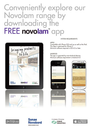 Sonae Novobord Launch the Novolam App